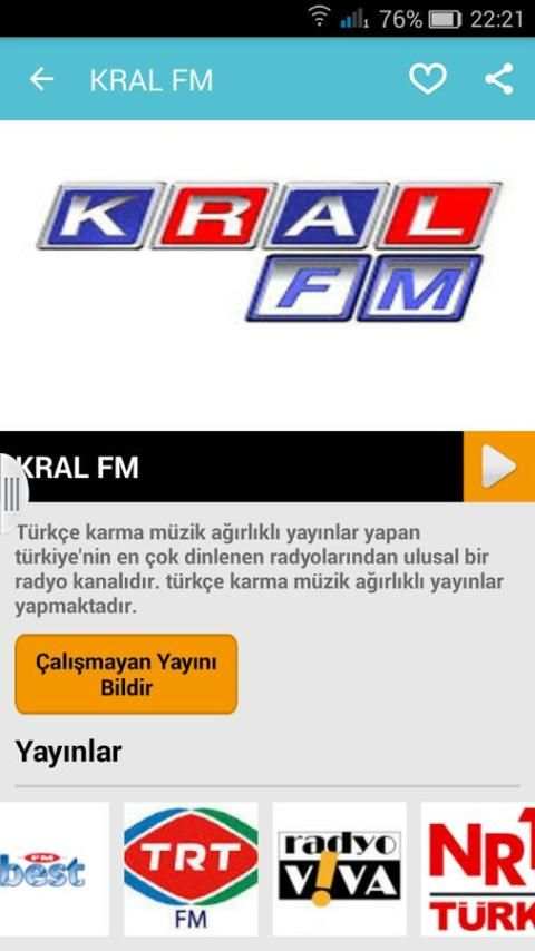 Popüler Radyo ve Canlı Tv screenshot 9
