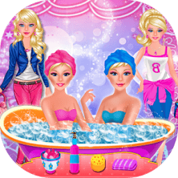 Two Princess at Spa Salon أيقونة