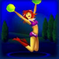 Sexy Cheerleader Trampoline Mega Jump : The High School Campus Gym Adventure - Free Edition