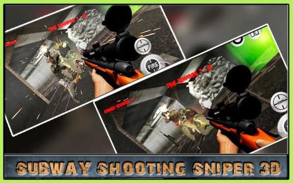 Subway Shooting: Sniper 3D screenshot 3