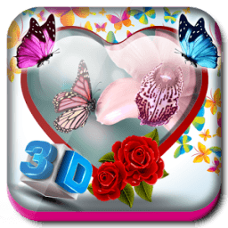 ikon 3D Butterfly Photo Frames