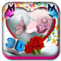 3D Butterfly Photo Frames on 9Apps