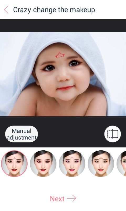 Funny Foto Make Up 2 تصوير الشاشة