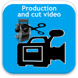 Produce and trim video icon