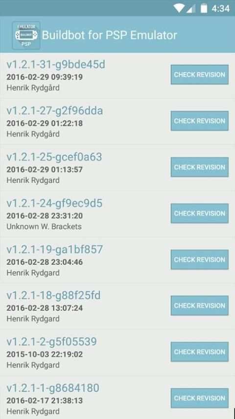 Buildbot for PPSSPP скриншот 2