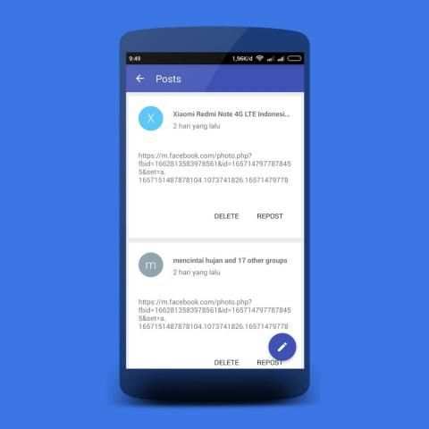 Sharing Post Facebook Groups screenshot 2