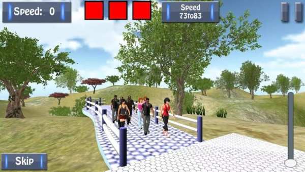 Roller Coaster Rush - 3D Sim 1 تصوير الشاشة
