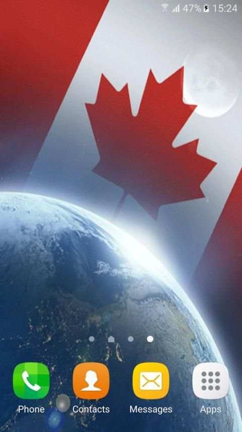 3d Canadian Flag Wallpapers screenshot 3