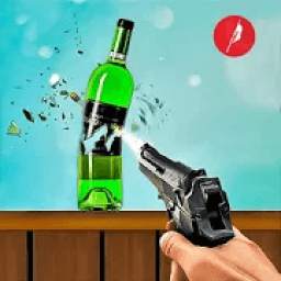 Real Bottle Shooting Free Games| 3D Shooting Games