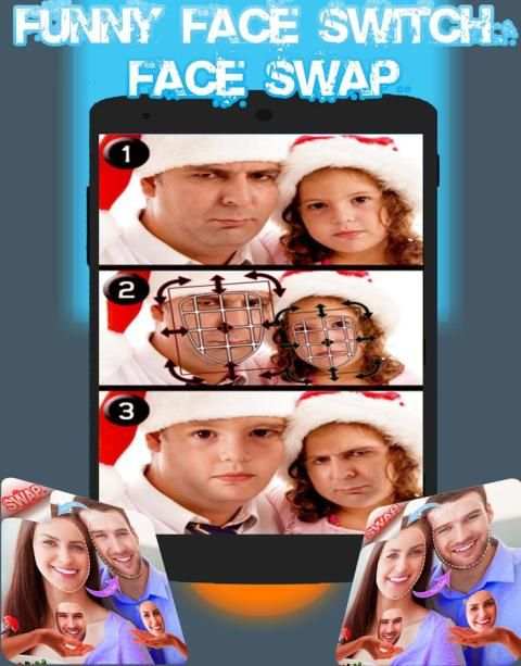 Funny Face Switch & Face Swap screenshot 1