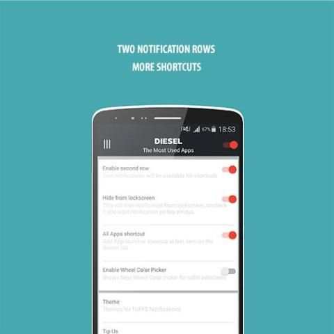 DIESEL : The most used apps स्क्रीनशॉट 5