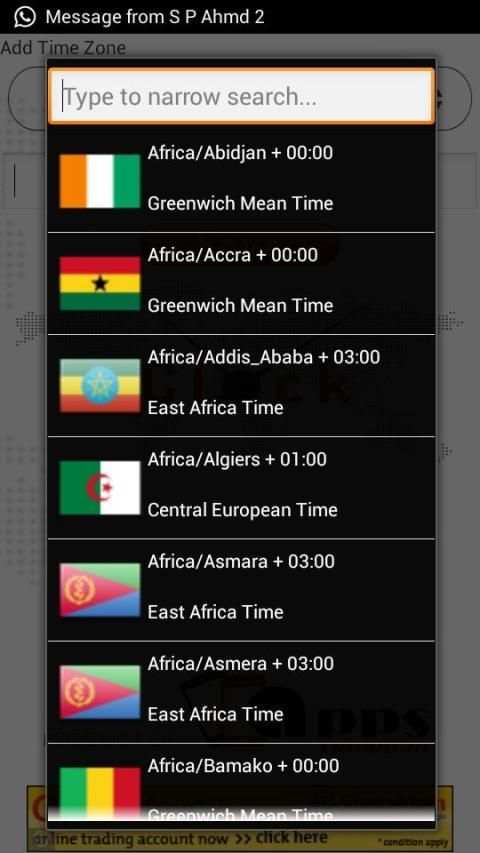 World Clock screenshot 3