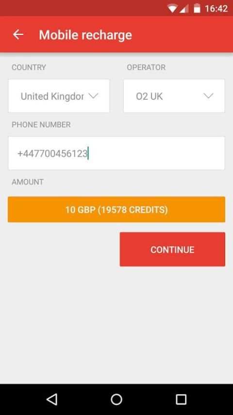 TopitApp Mobile Recharge screenshot 2