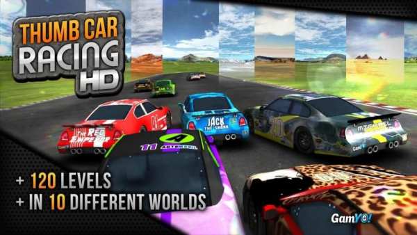 Thumb Car Racing स्क्रीनशॉट 7