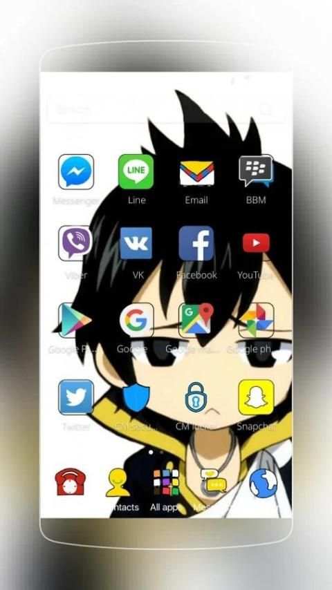 Cool Boy Theme screenshot 2