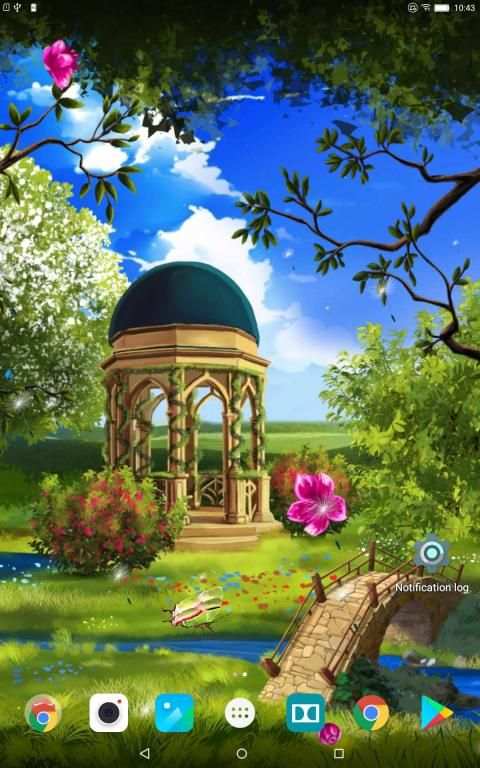 Spring Landscape Live Wallpaper screenshot 4