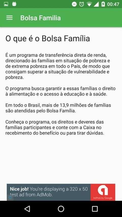 Bolsa Família Calendário screenshot 4