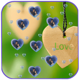 Heart photo wall paper आइकन