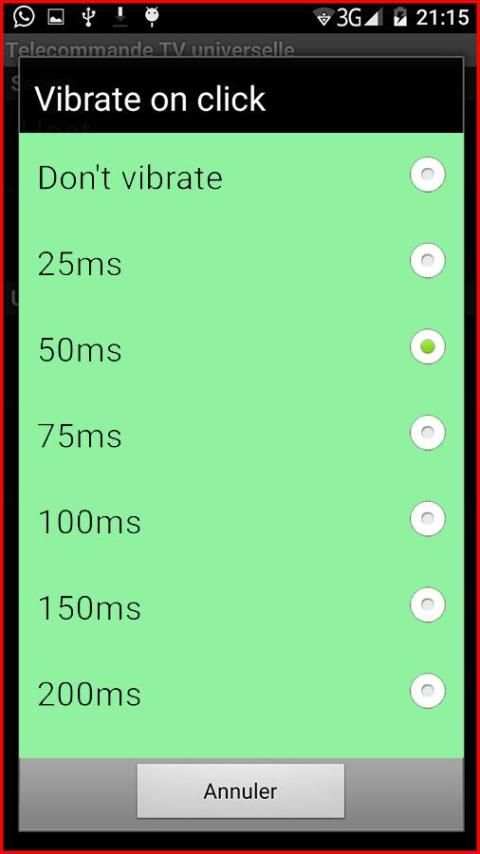 Semua TV remote control screenshot 4