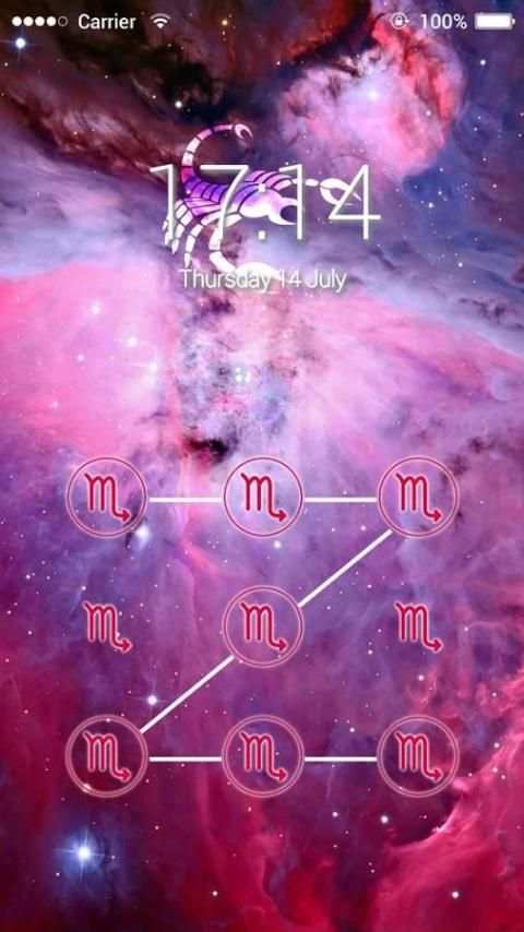 AppLock موضوع العقرب 3 تصوير الشاشة