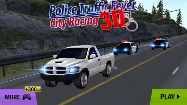 Police Traffic Fever 3D Racing скриншот 3