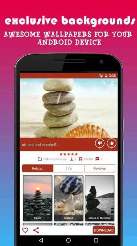 Phoneky Wallpapers & Ringtones 4 تصوير الشاشة