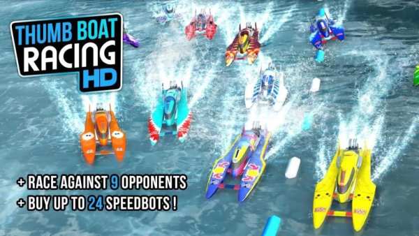Thumb Boat Racing 9 تصوير الشاشة