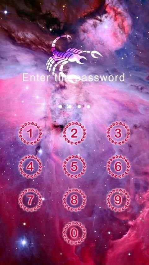 AppLock موضوع العقرب 2 تصوير الشاشة