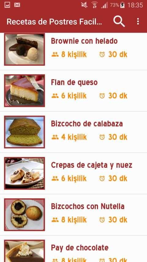 Recetas de Postres Faciles sin internet screenshot 7