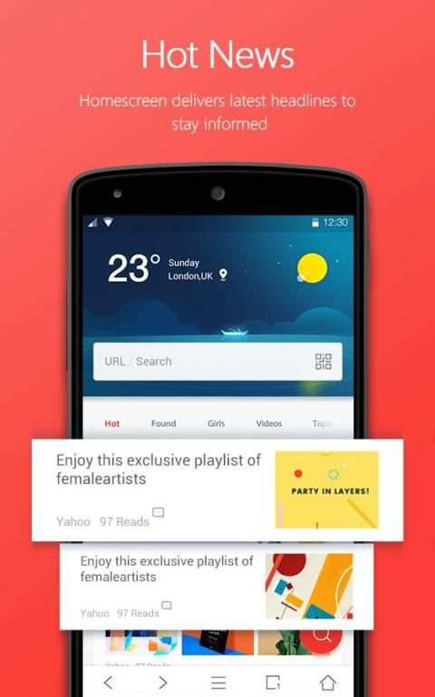 Flame - समाचार और खोज स्क्रीनशॉट 5
