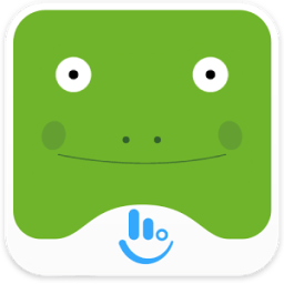 ikon Green Frog Keyboard Theme