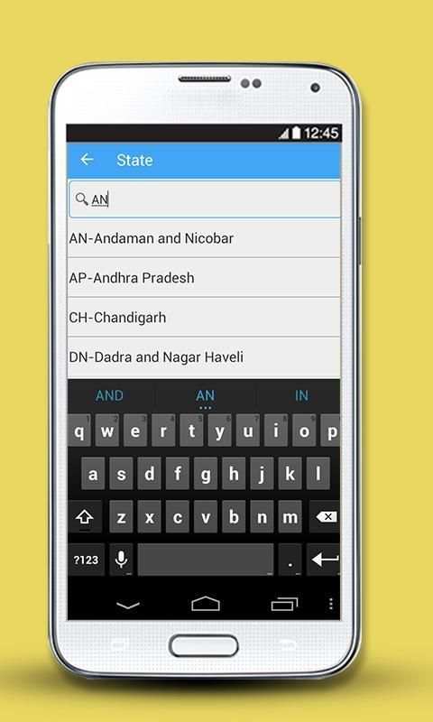 Indian RTO Registration Info स्क्रीनशॉट 1