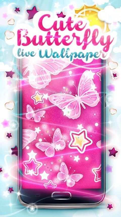 Lucu Kupu-Kupu Hidup Wallpaper screenshot 1