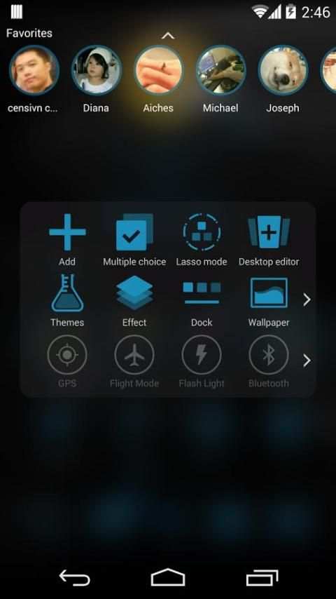 TSF Blue Theme screenshot 8