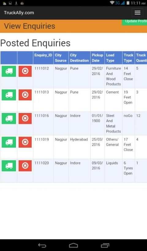 TruckAlly.com screenshot 2
