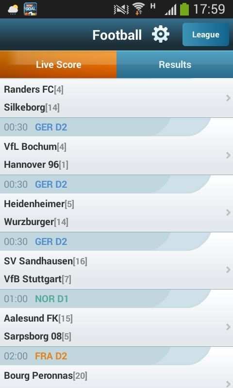 Free Football Live Scores скриншот 3