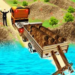Truck Driver Uphill Cargo Driving Truck game 2020