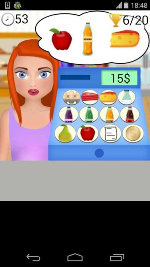 Grocery Shopping Cashier game screenshot 2