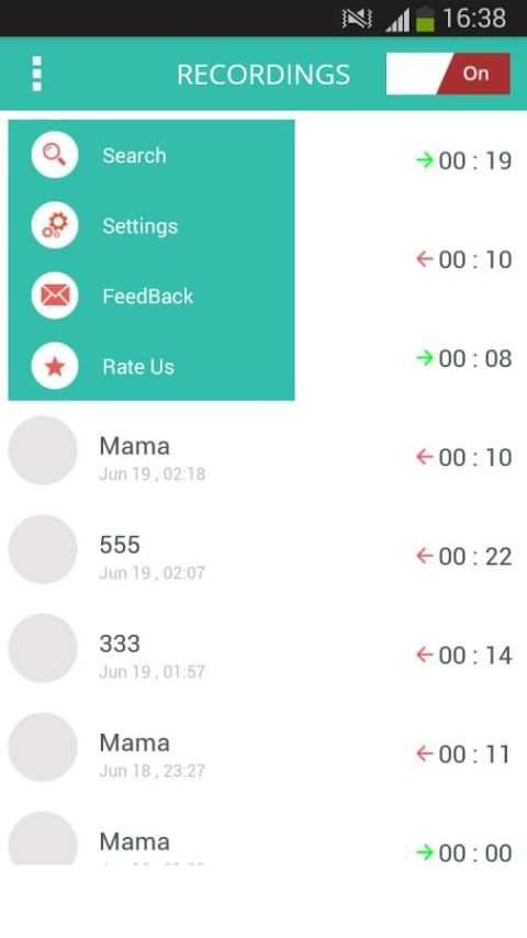 Phone Call Recorder Automatic screenshot 5