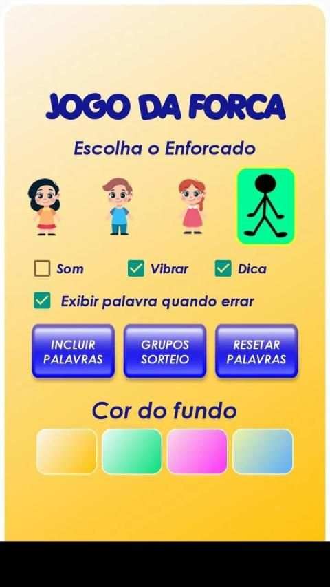 Jogo da Forca - Brasil screenshot 3