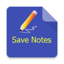 Save notes