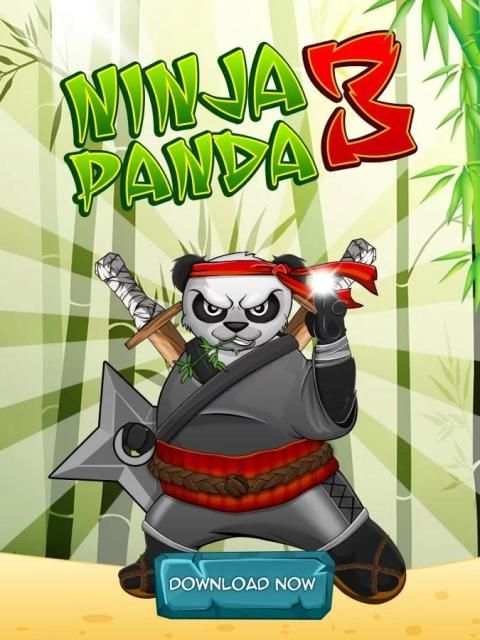 Ninja Panda 3 screenshot 2