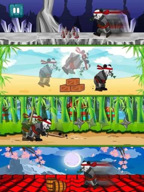 Ninja Panda 3 screenshot 1