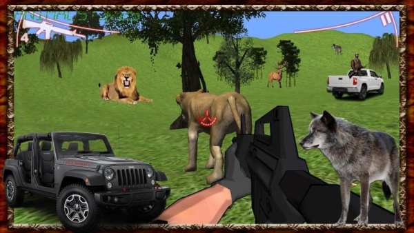 4X4 Jungle Safari Hunting 1 تصوير الشاشة
