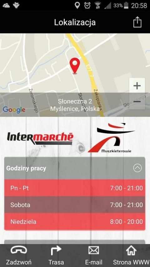 Intermarche Myślenice screenshot 2