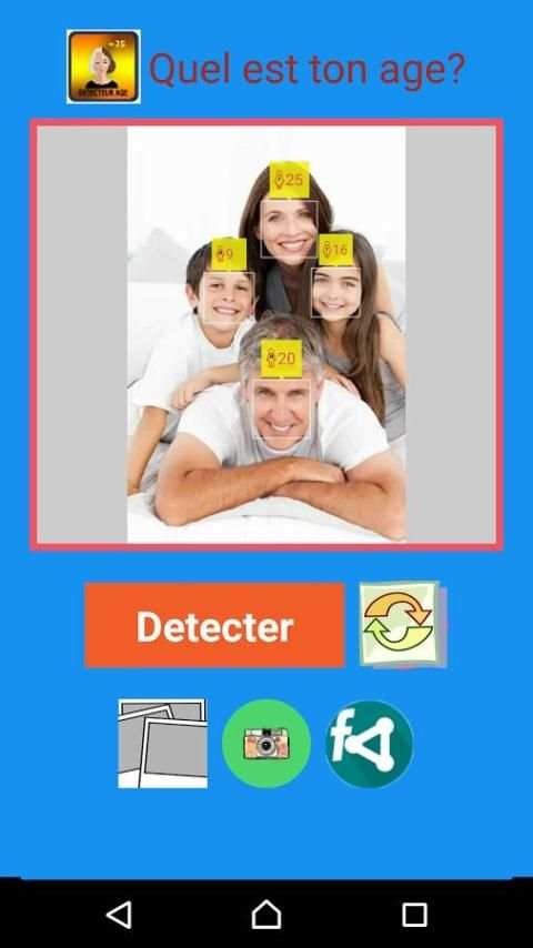 Detecteur Age Prank 1 تصوير الشاشة