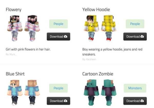 Skins for Minecraft PE Free screenshot 1