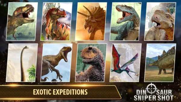 Dinosaur Sniper Shot screenshot 3