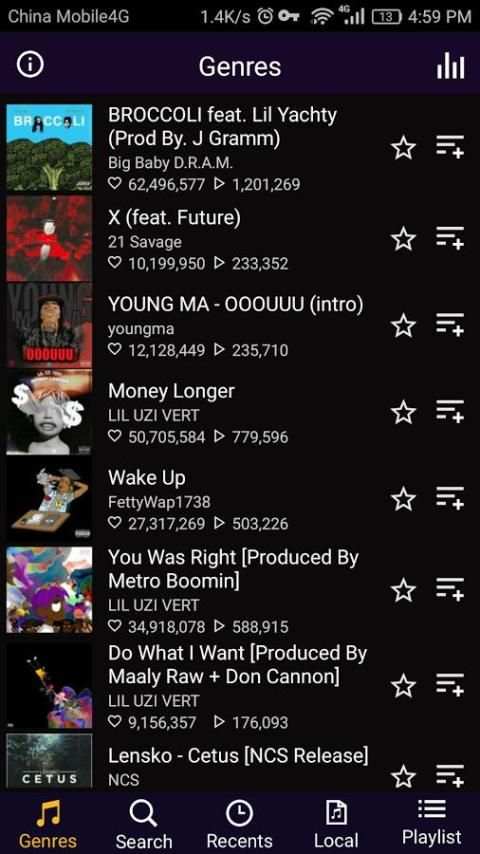 Free Cloud Music screenshot 1