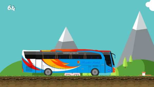 Rosalia Indah Bus Game screenshot 2